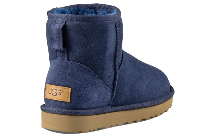 (WMNS) Classic Mini II Boot Navy Blue