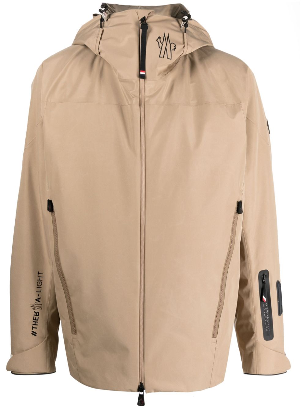 Montgirod padded hooded ski jacket - Neutrals