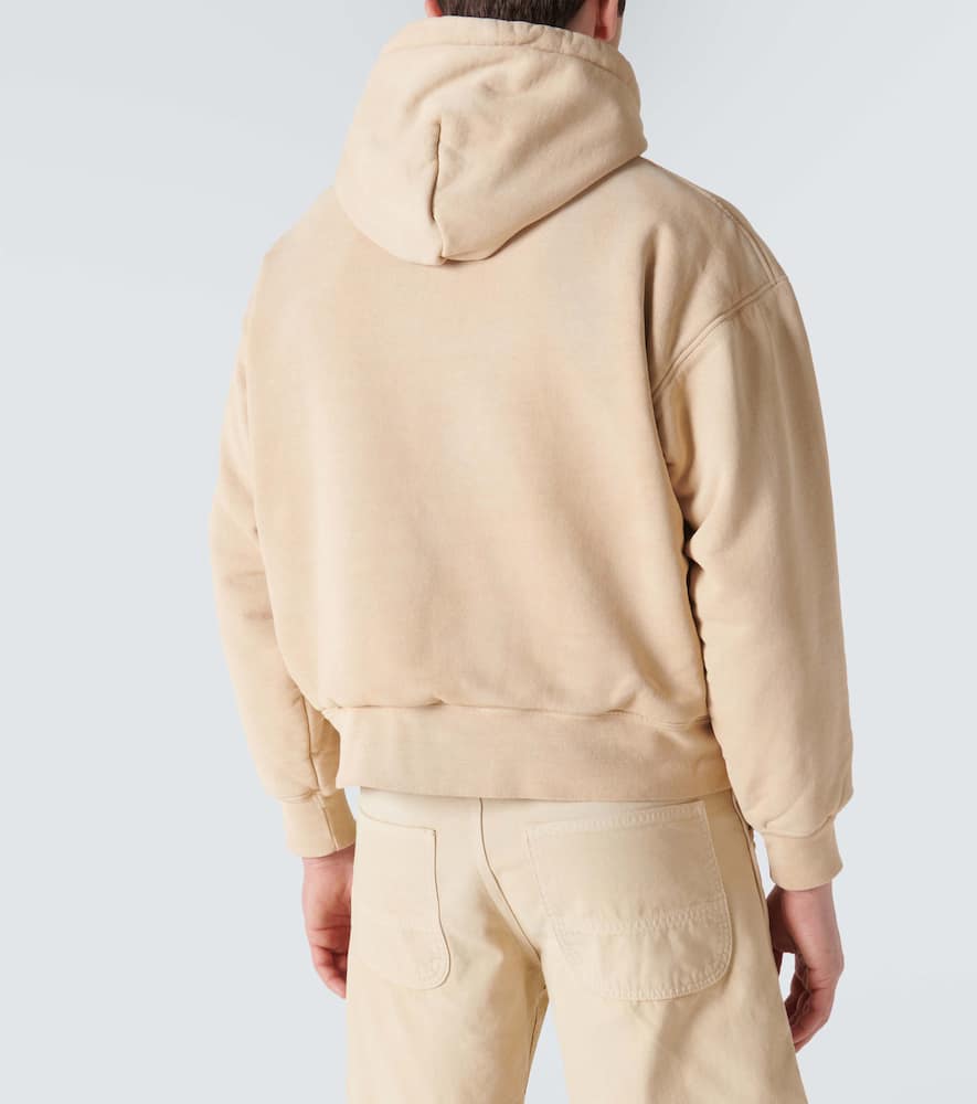 Cotton jersey hoodie