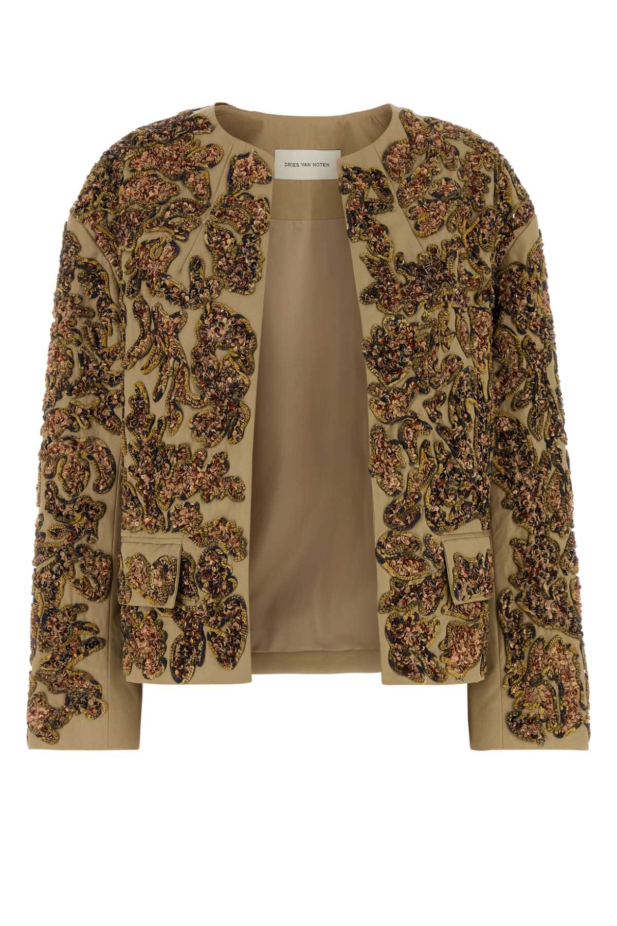 Embellished Cotton Vonda Jacket