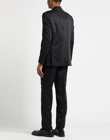 Man Suit Black Size 42 Virgin Wool, Polyamide