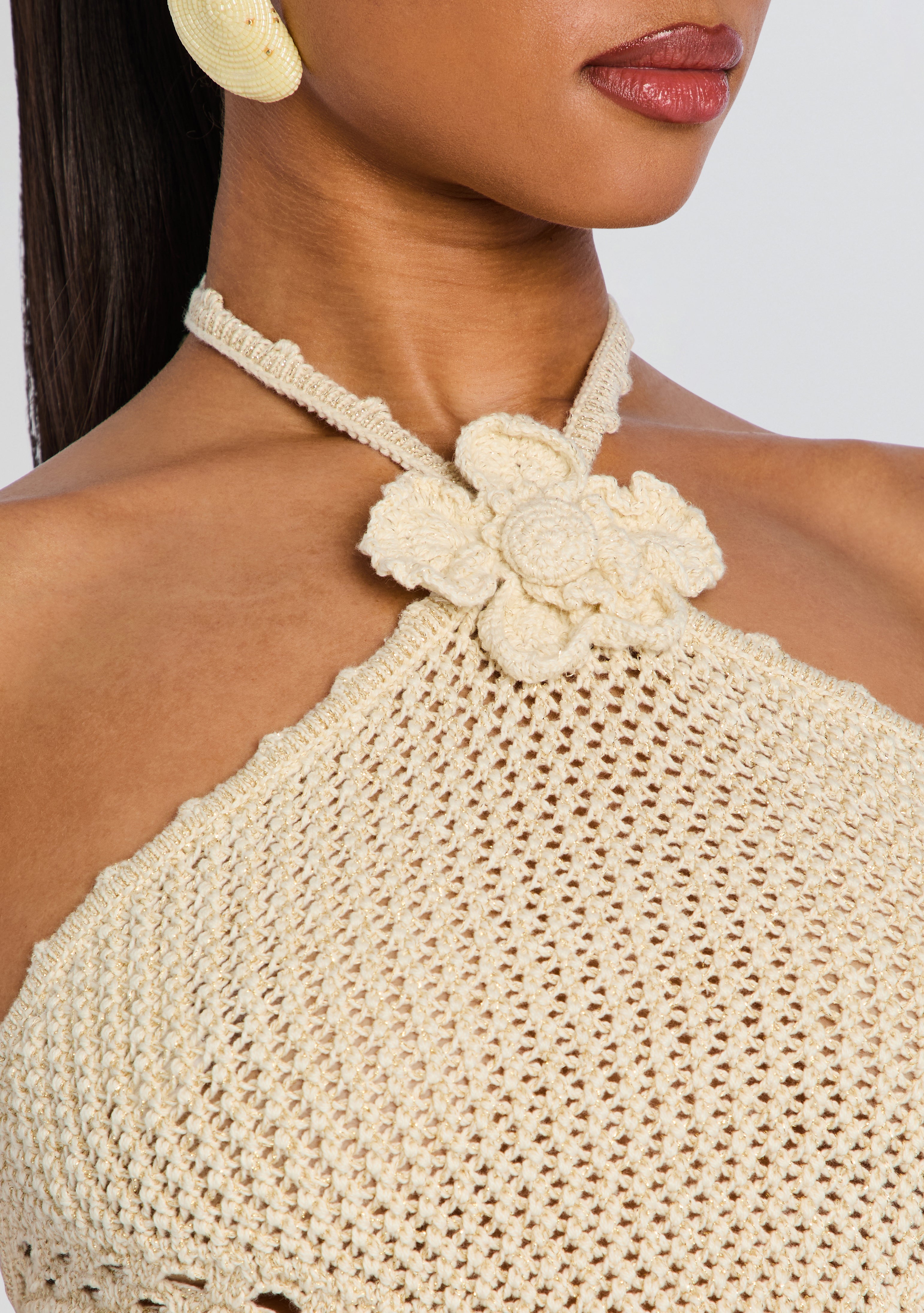 Isaure Crochet Top