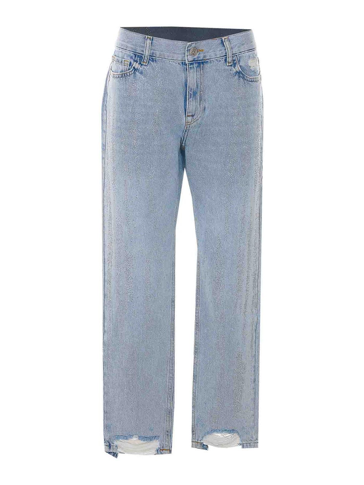 Denim Glitter Jeans
