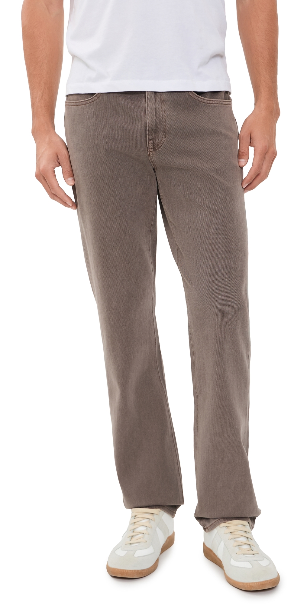 The Brixton Slim Straight Jeans Walnut