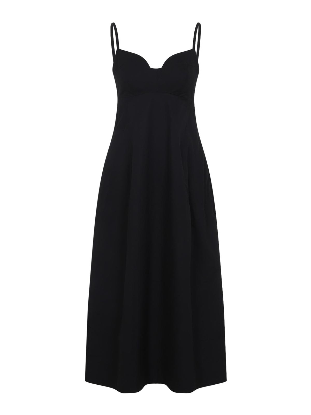 Bustier Cut Midi Dress