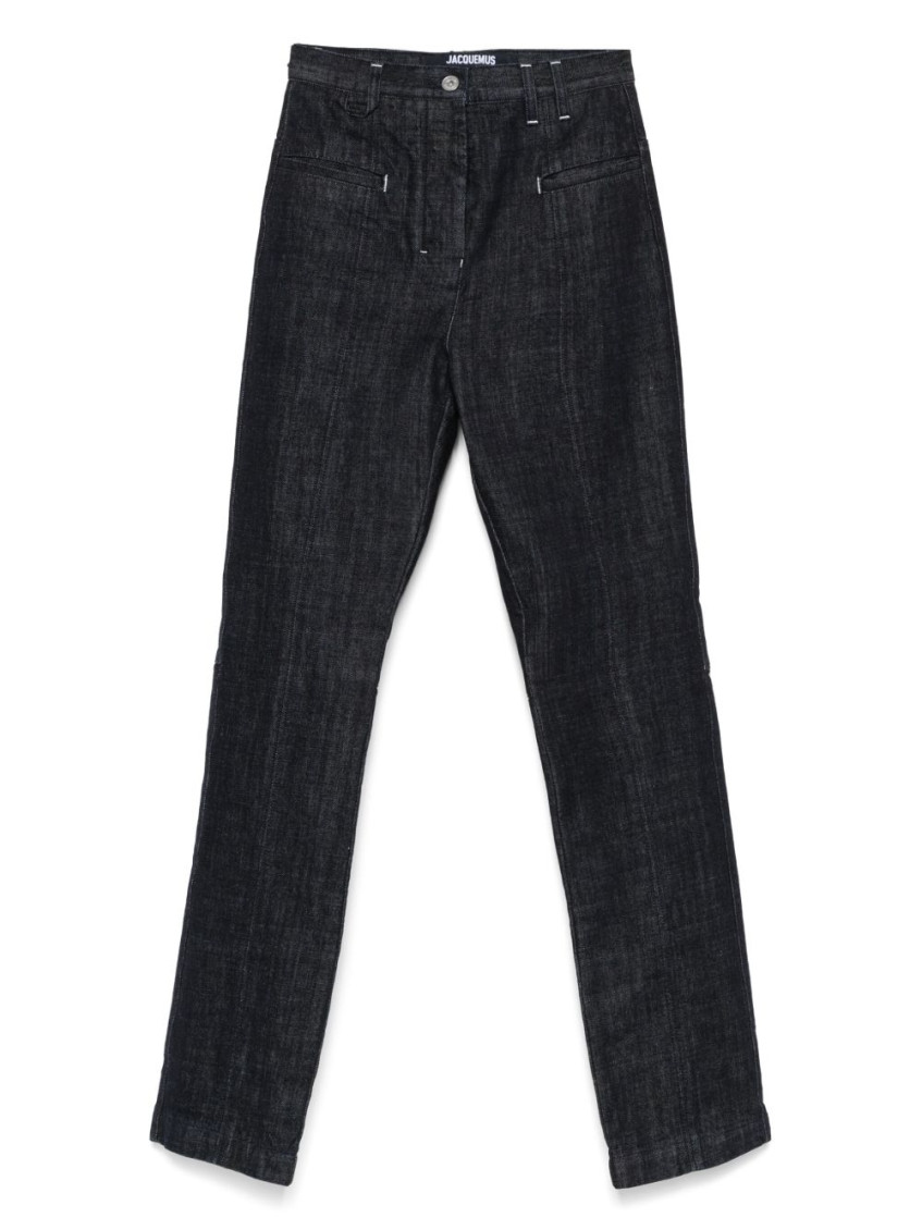 Dark Blue Le De-Nimes Norma jeans