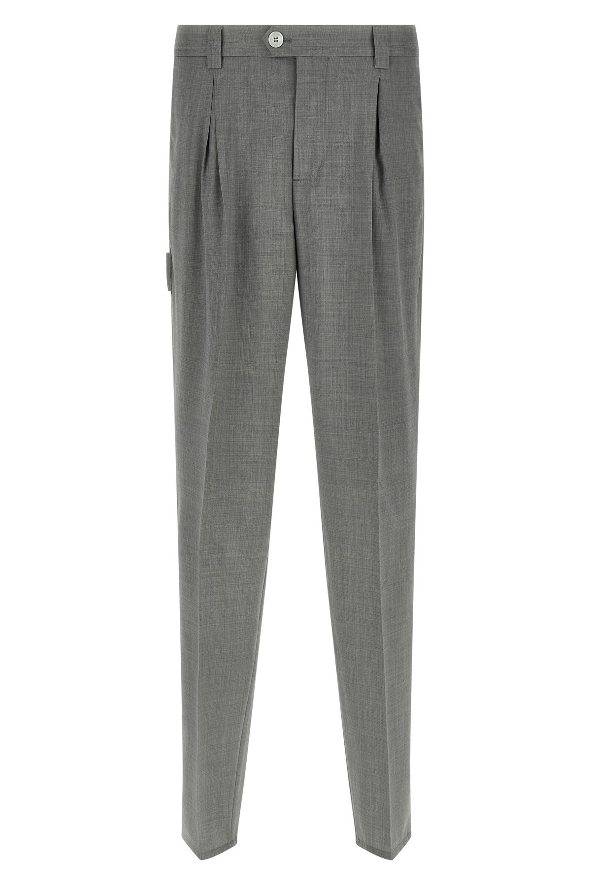 Mélange Wool Pants