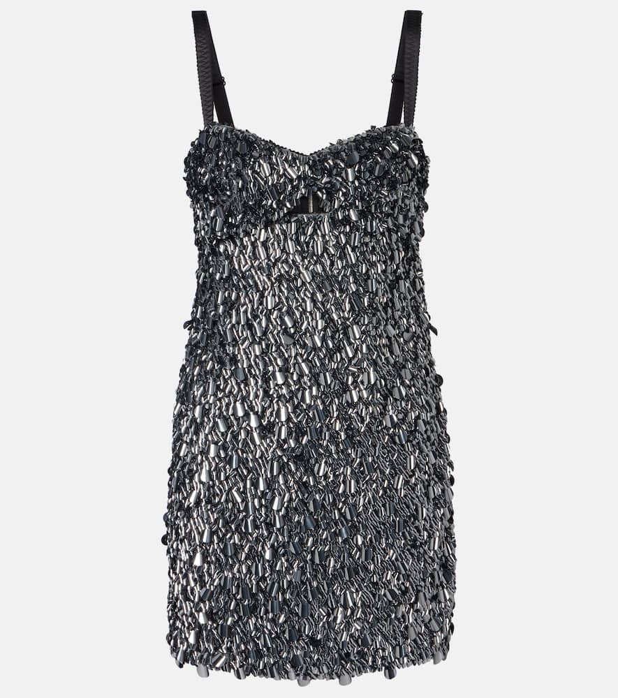 Sequined minidress