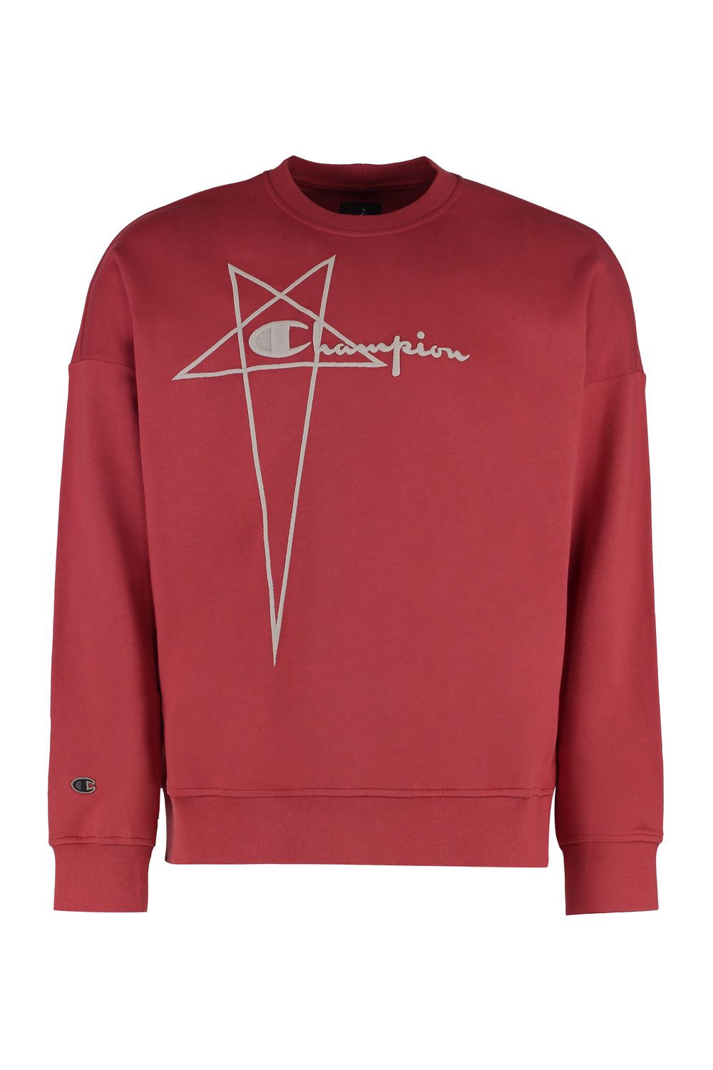 X Champion Embroidered-logo Cotton Sweatshirt