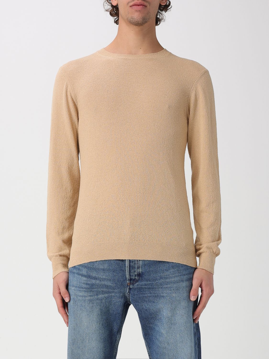 Sweater Men color Beige
