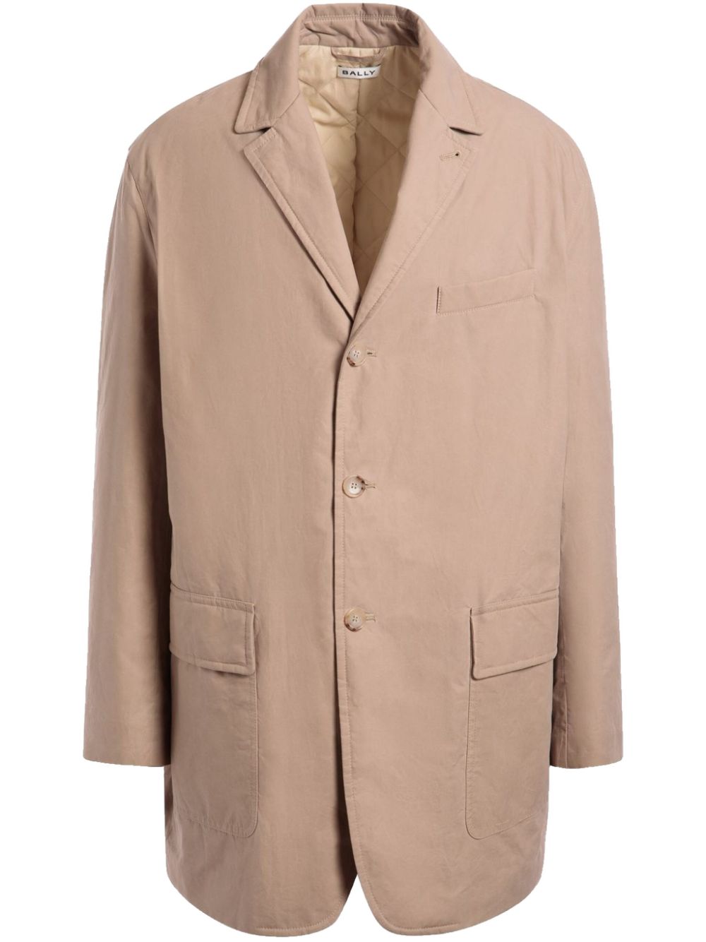 Cotton car coat - Neutrals