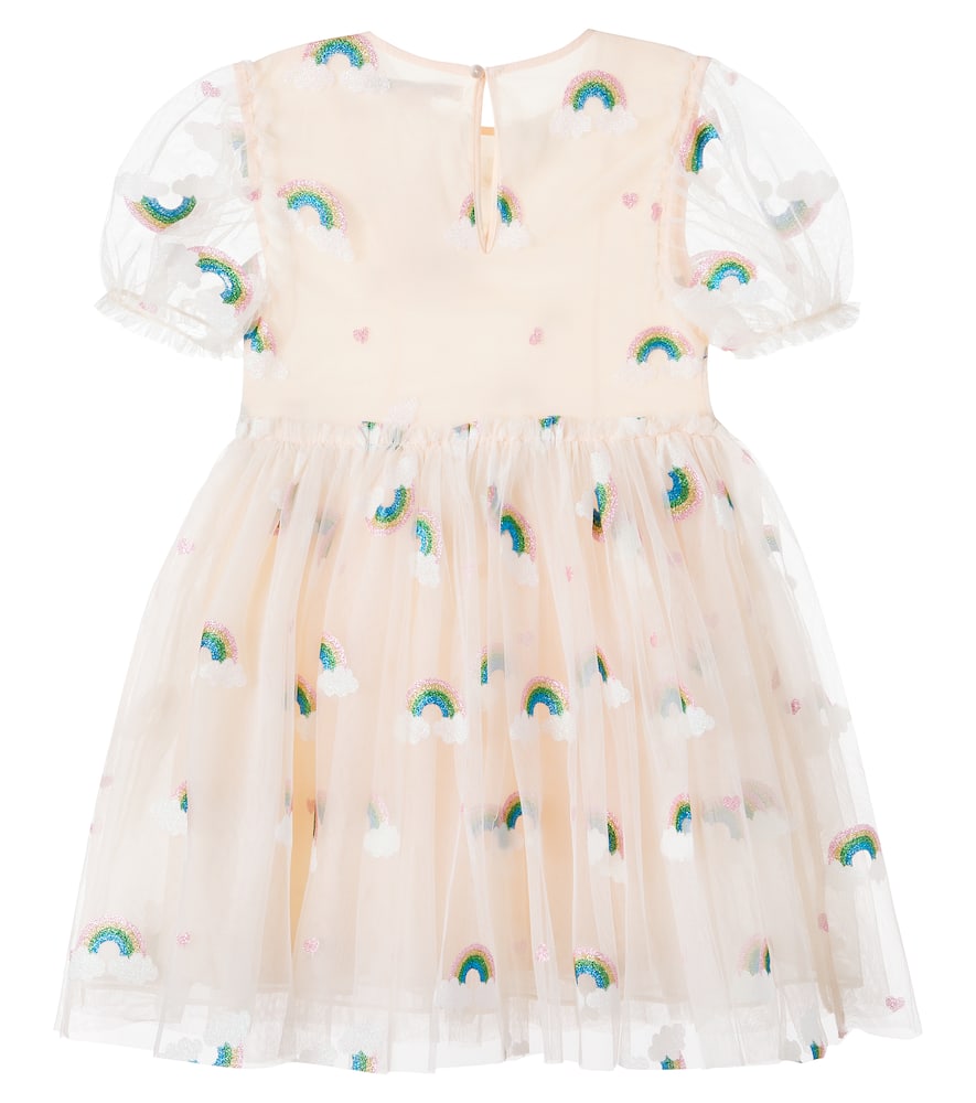 Konges Sløjd Glitter ruched tulle dress