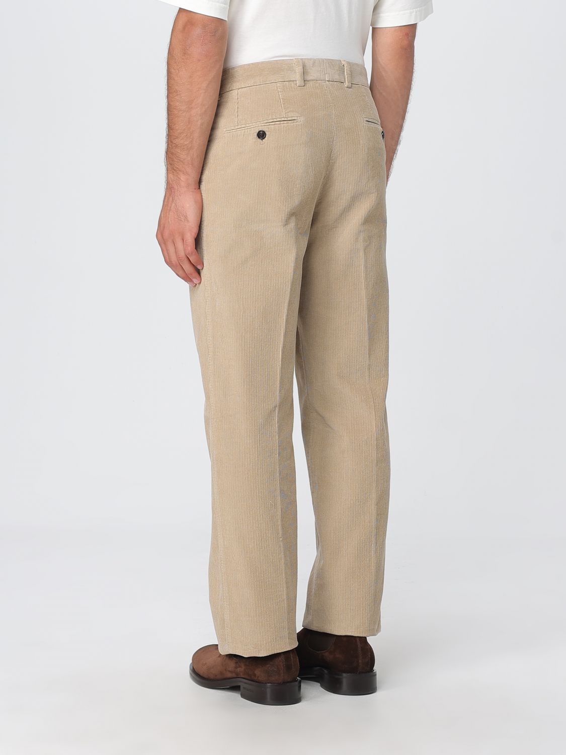Pants Men color Beige