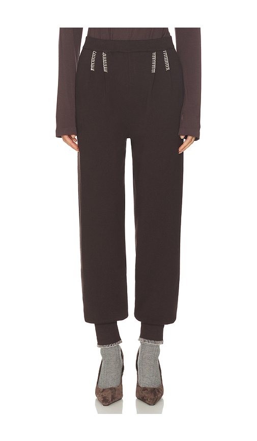SIEDRES Rosena Pant in Brown. M. Also in L