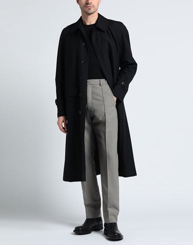Man Overcoat Black