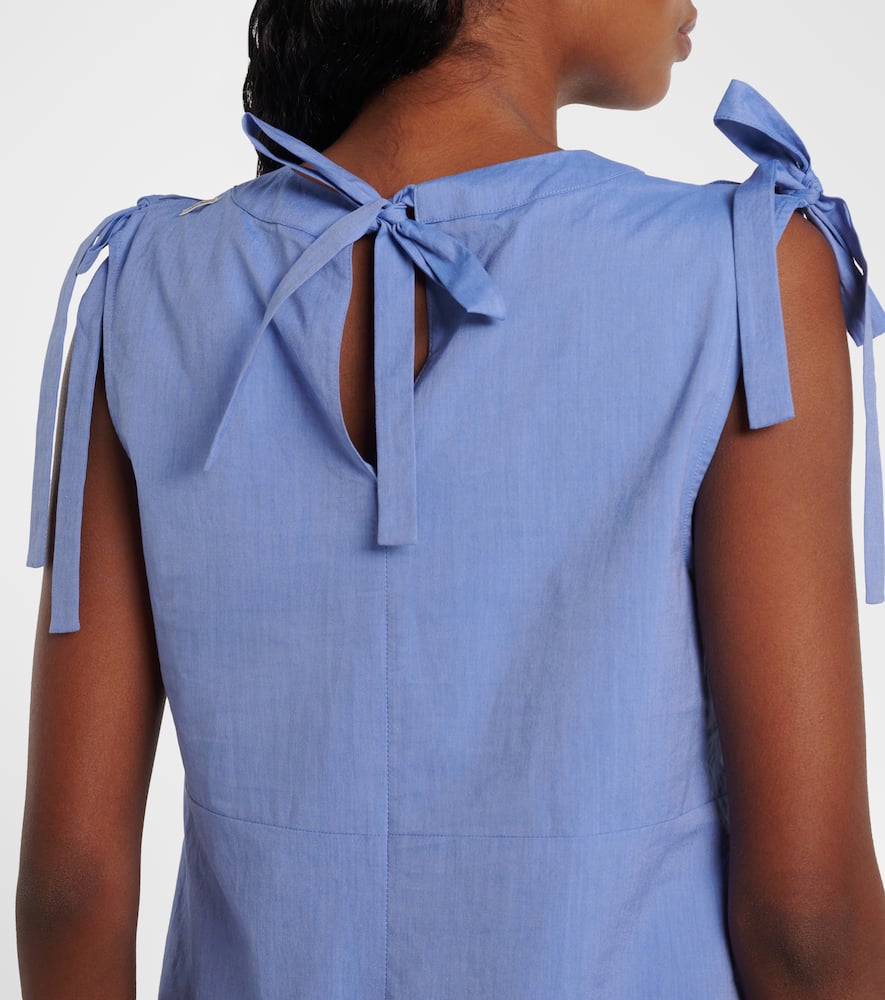 Cotton canvas top