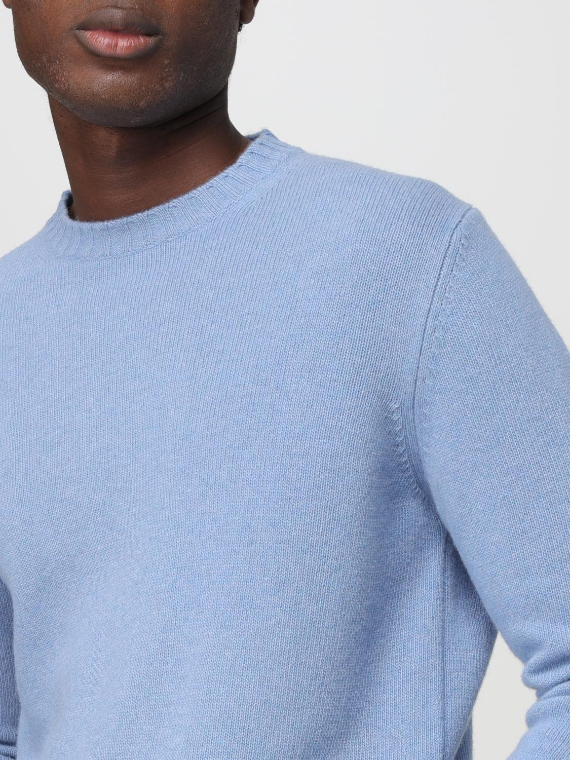 Sweater Men color Sky Blue