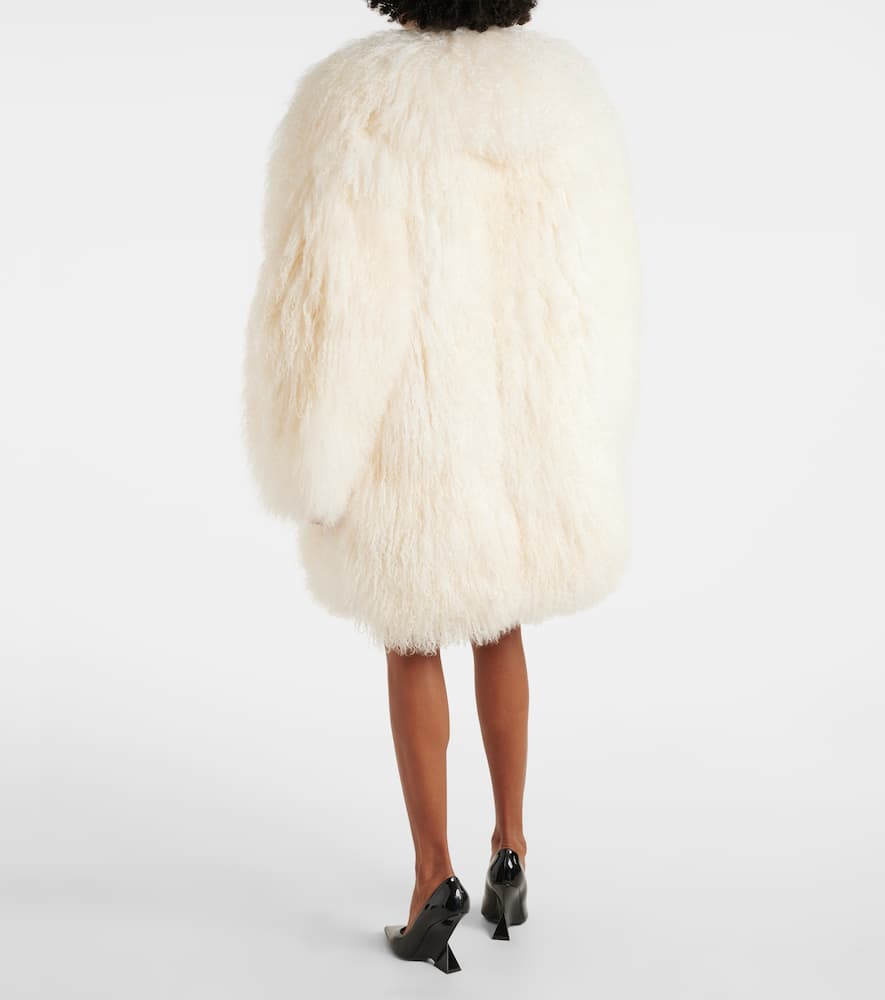 The Attico Shearling coat