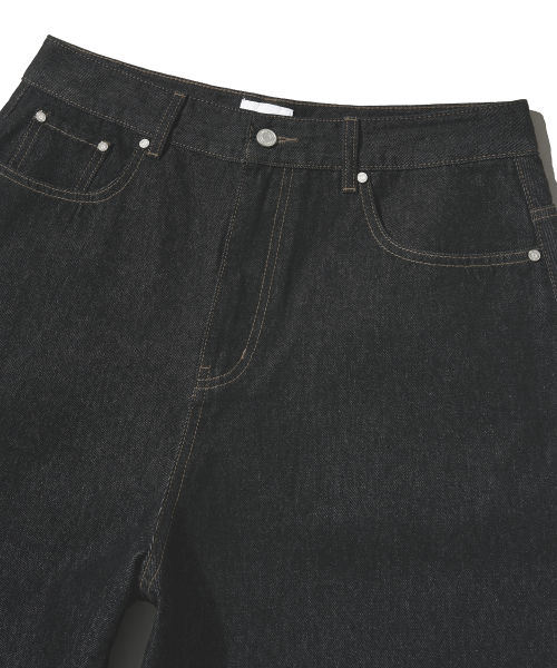 Damage Washed Denim Pants