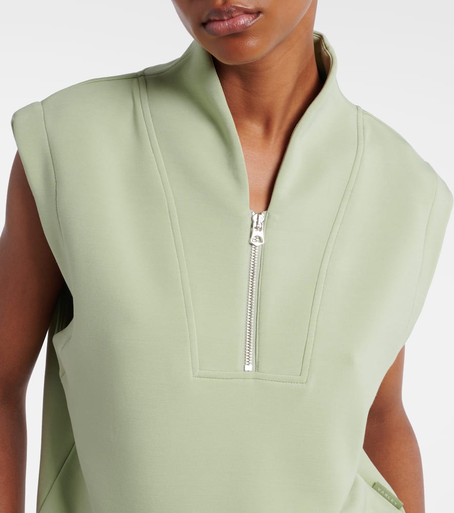Loretta half-zip vest