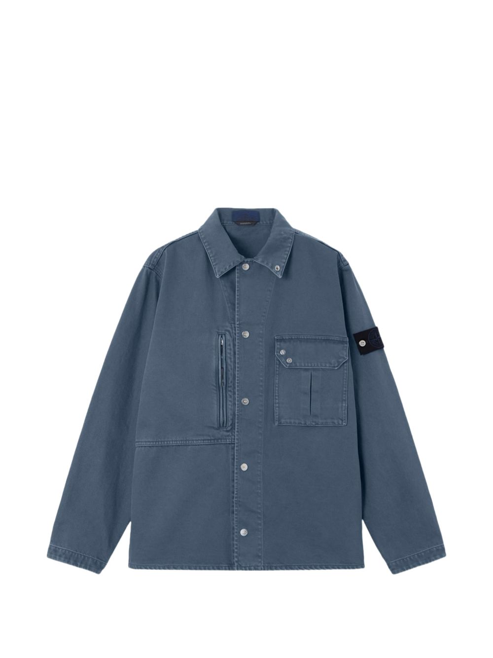 Comfort-fit Overshirt with Pockets