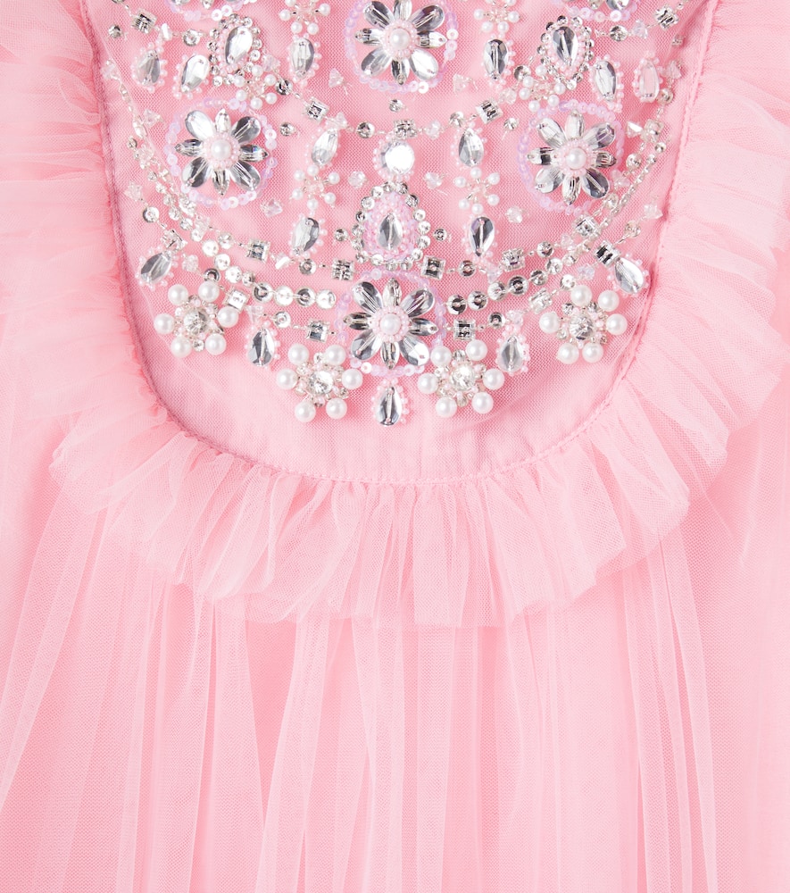 Almas embellished tulle dress