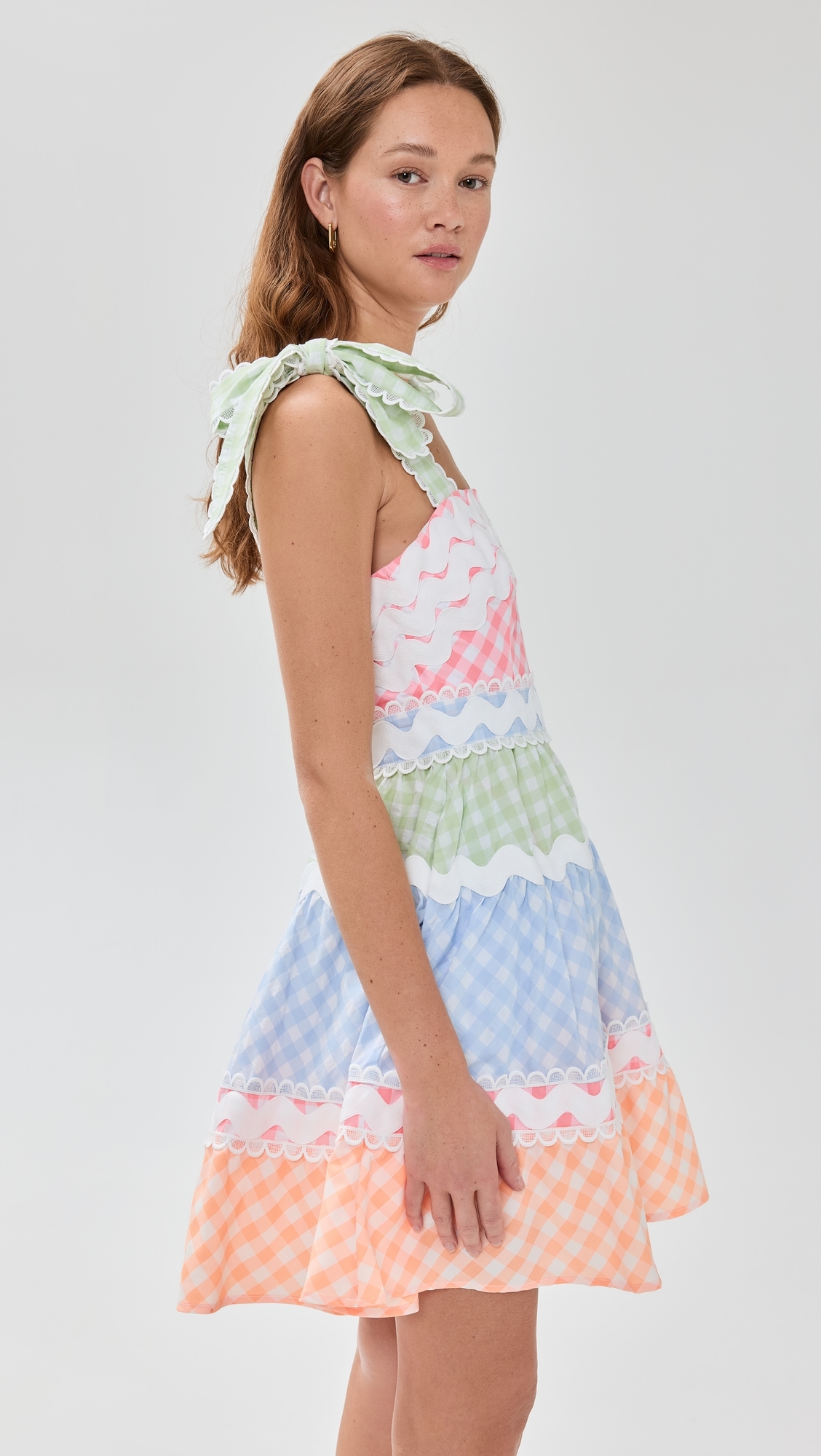 Jade Short Vichy Multi Dress Multi 