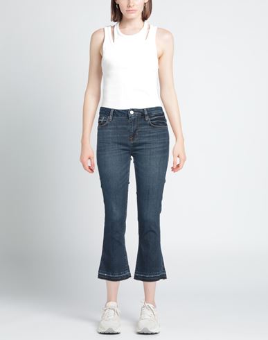 Woman Jeans Blue Size 31 Cotton, Polyester, Elastane
