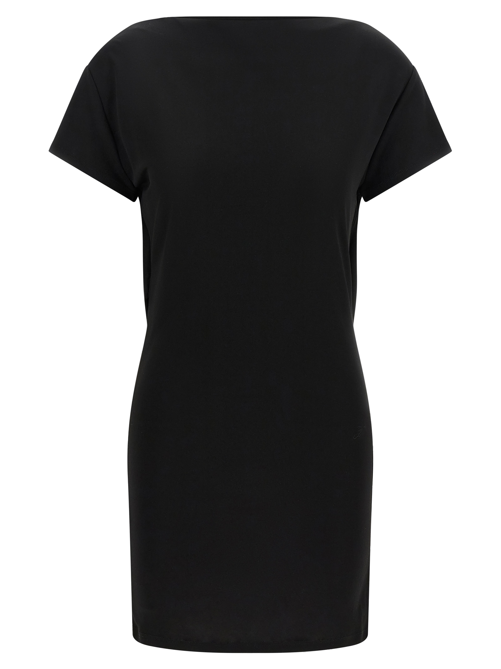 Viscose Jersey Dress — Black