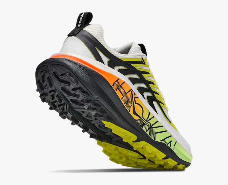 HOKA Women's Stinson 8 Shoes in Frost/Black