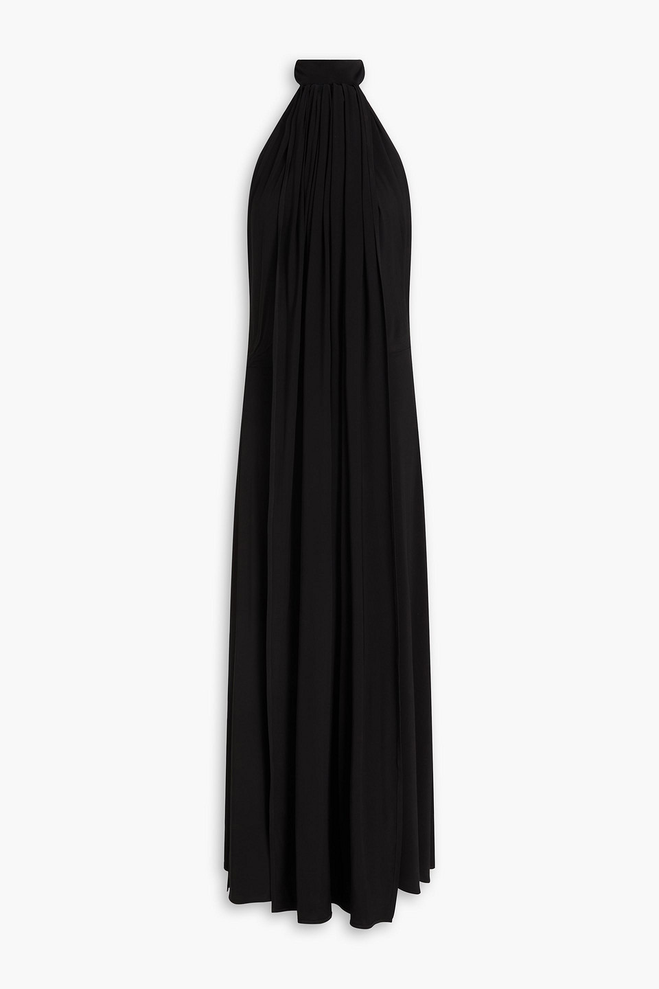 Magda Butrym - Draped jersey halterneck maxi dress - Black - FR 40