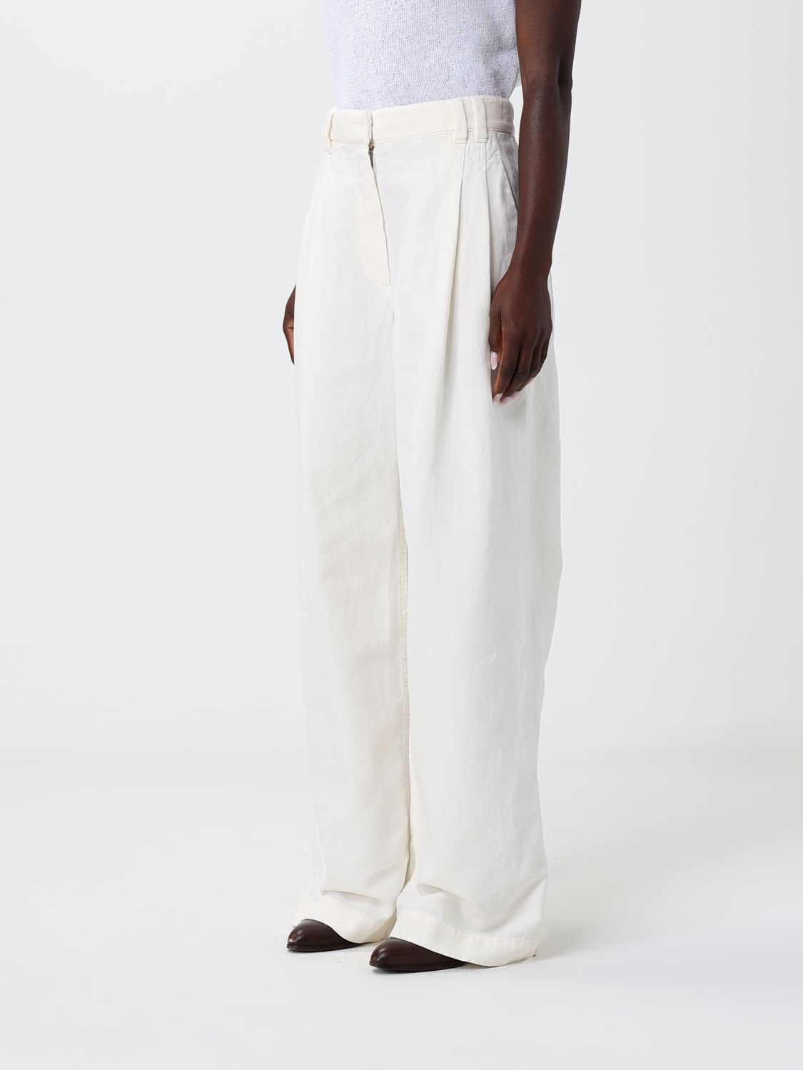 Pants Woman color Clay Color