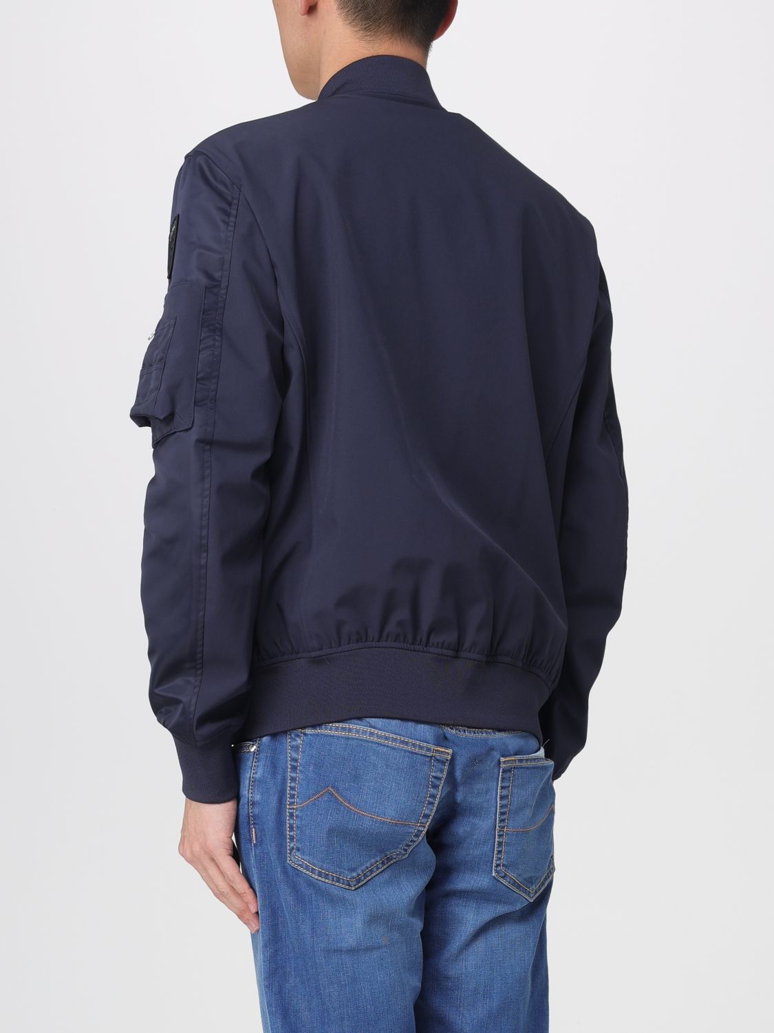 Blazer Men color Blue