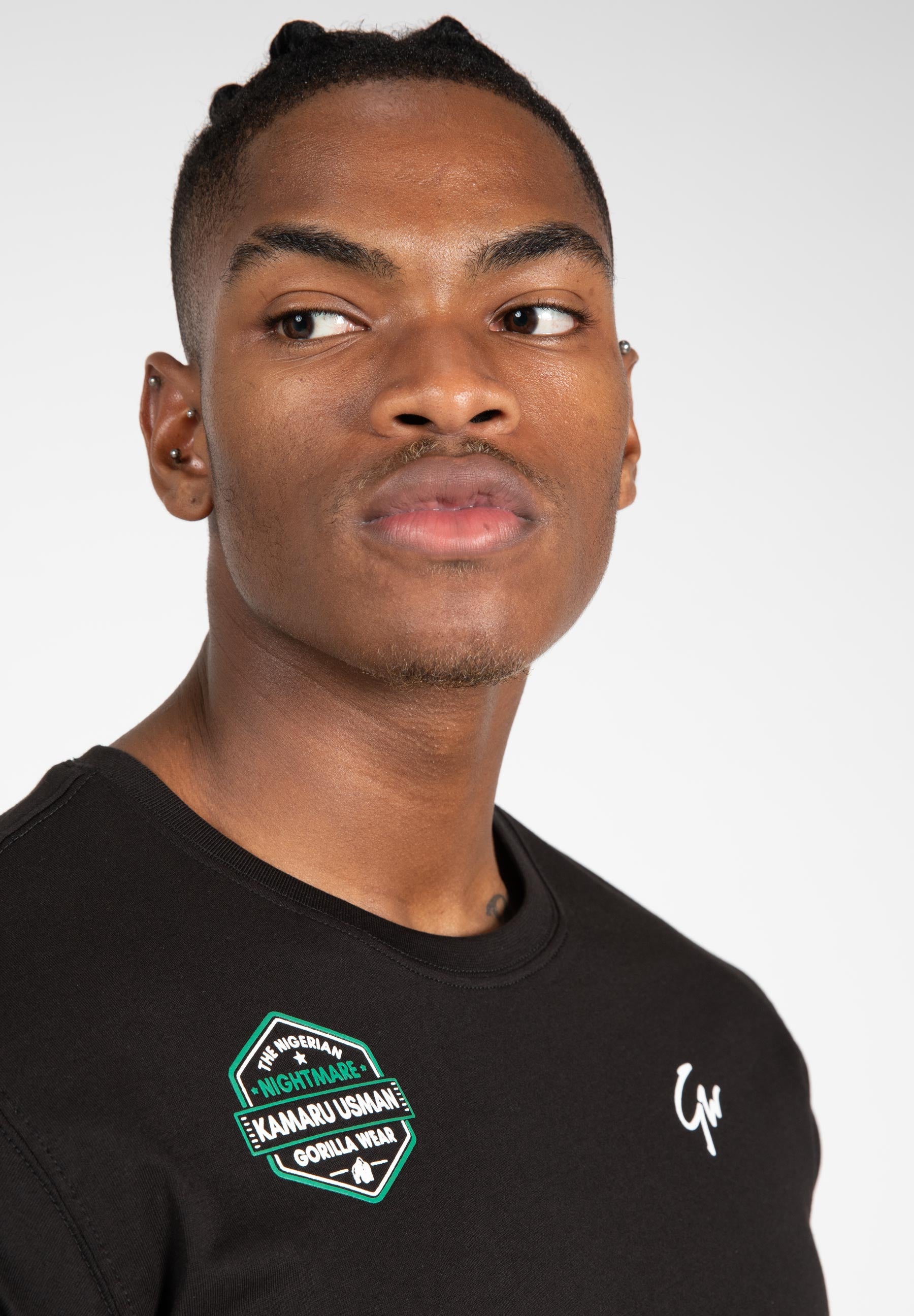 Kamaru Usman T-shirt - Black