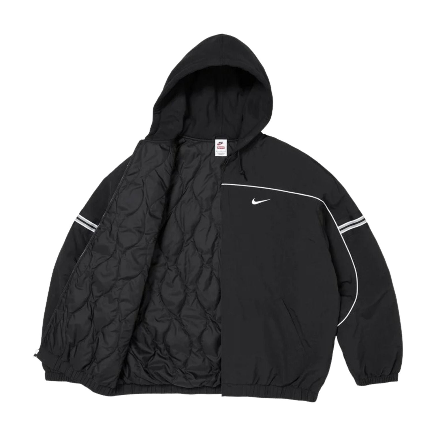 FW26 x Nike Nylon Hooded Jacket 'Black'