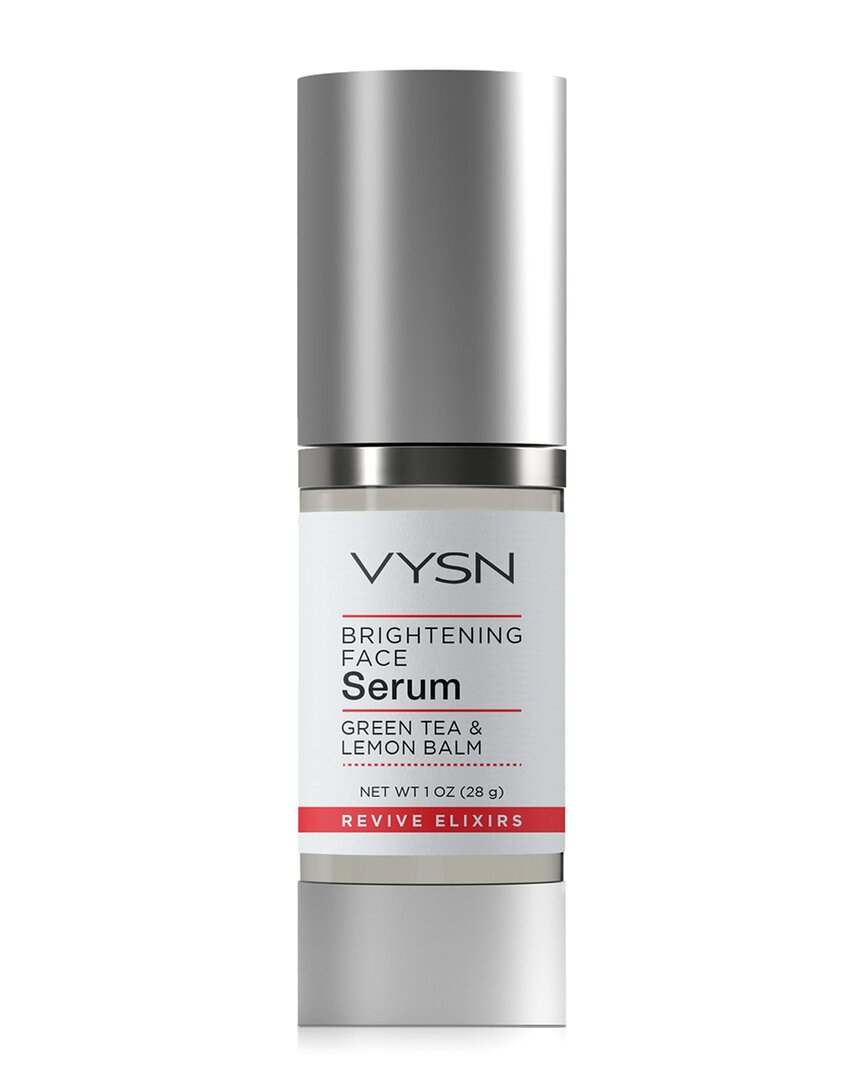 Unisex 1oz Brightening Face Serum - Green Tea & Lemon Balm