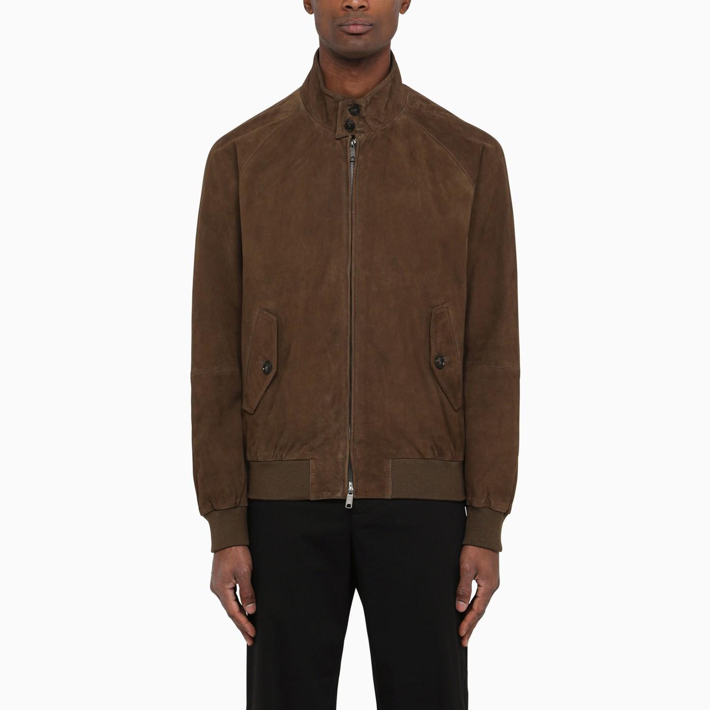 Olive Green Suede G9 Jacket