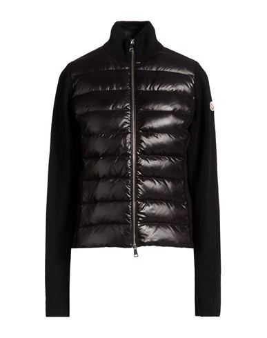 Woman Puffer Black Size L Virgin Wool, Polyamide