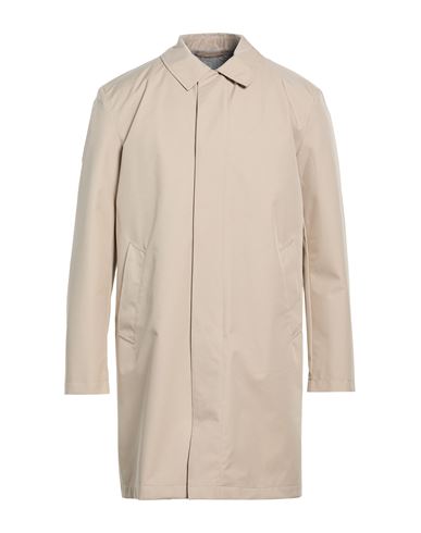 Man Overcoat & Trench Coat Beige Size L Polyester