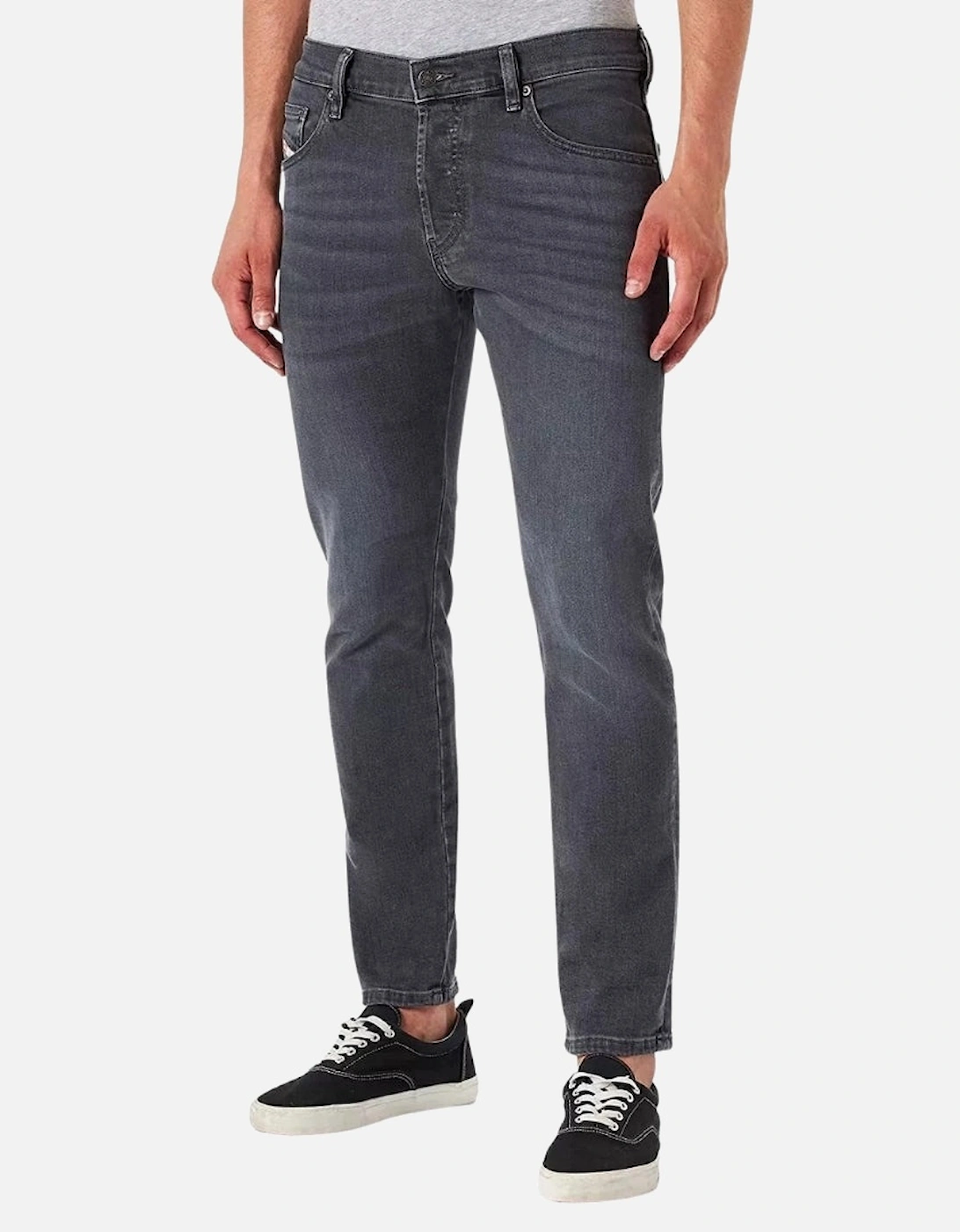 Men's Diesel D-Yennox Tapered Fit Grey Jeans - Navy - Size: 28/30