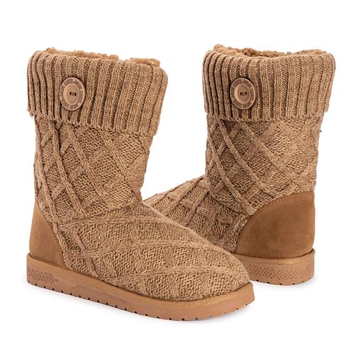 Muk Luks 여성 Essentials by ® Women's Janet Boots
