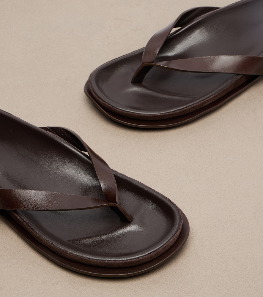 Tatanes leather thong sandals