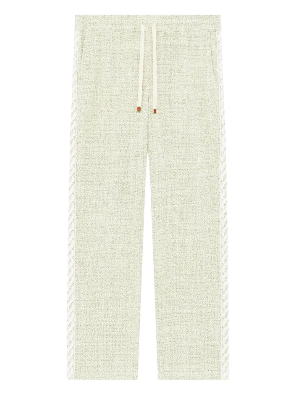 Drôle De Monsieur cotton-blend trousers - Green