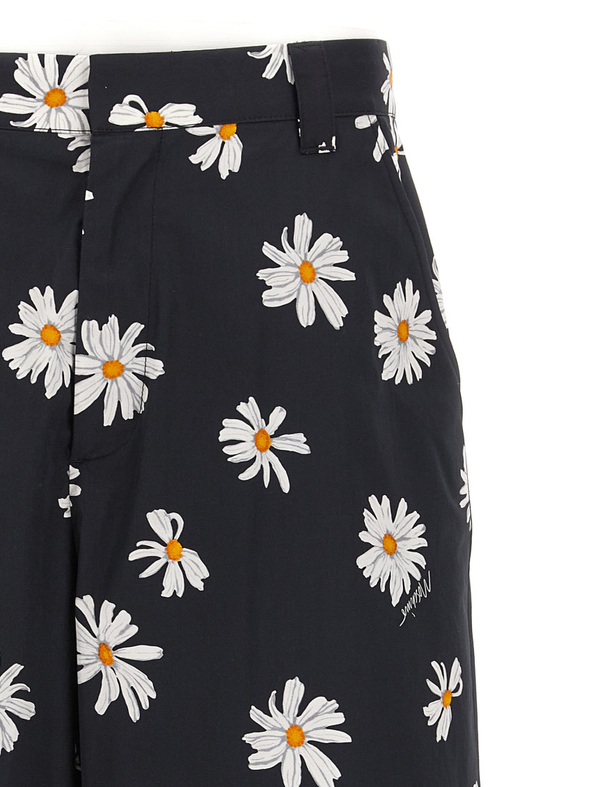 Margherite Print Bermuda Shorts