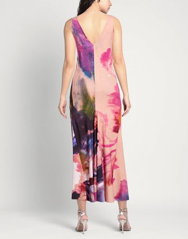 Woman Maxi dress Pink Size 1 Polyamide, Elastane