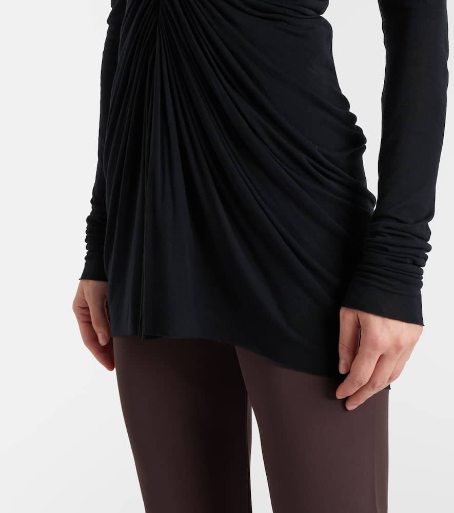 Gathered minidress