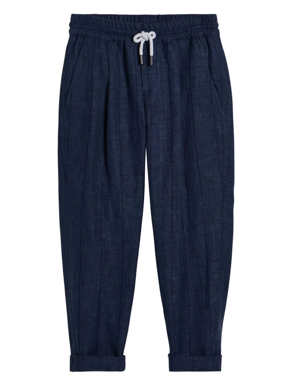 Brunello Cucinelli Kids Tuxedo trousers - Blue