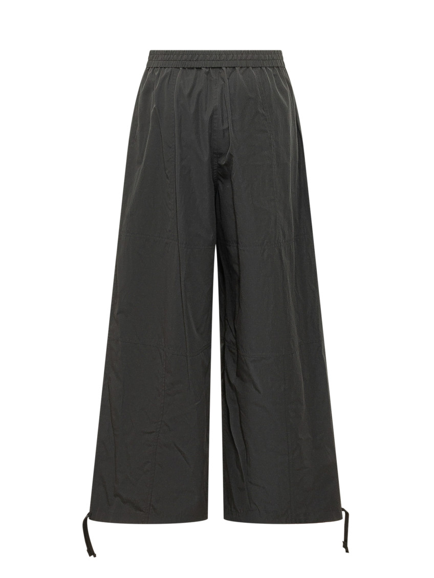 Black Relaxed Drawstring Pants