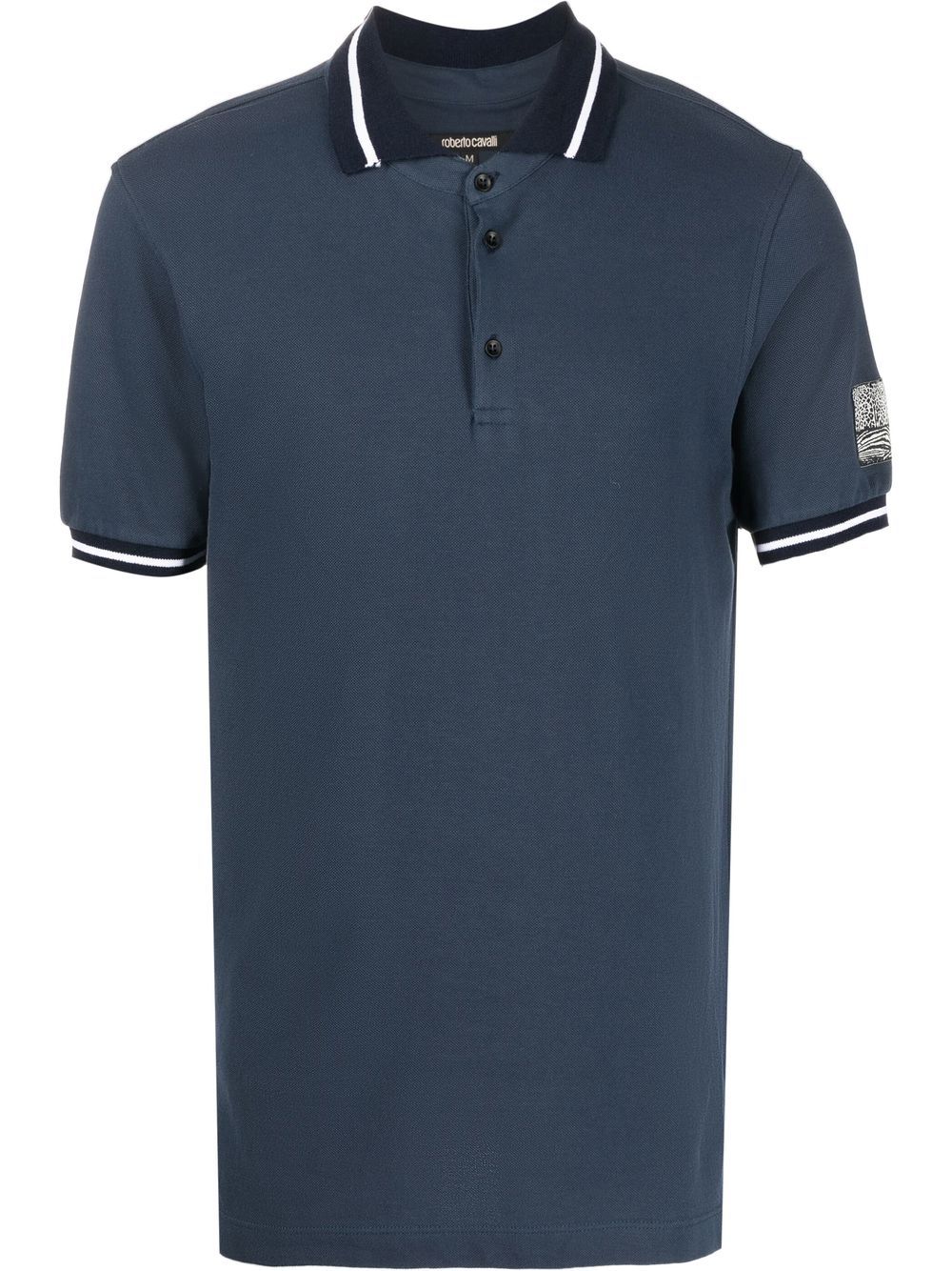 Slogan-print polo shirt - 04563