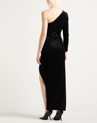 Woman Maxi dress Black Size M Polyester